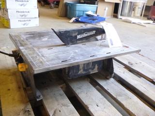 Mastercraft Wet Tile Saw (N-2-3)
