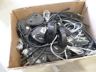 Qty of Astatic Push to Talk / Push To Mute Microphones, Model 40-117