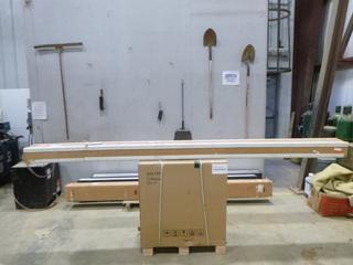 Da-Lite Ceiling Trim Kit,  Model 96382, Ft & Under (East Wall)