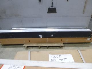 Projection Screen *Note: Size Unknown, Frame is 9 Ft. 2 In. Long* (East Wall)