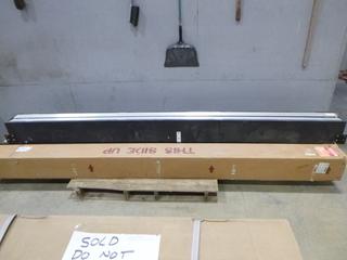 Projection Screen *Note: Size Unknown, Frame is 9 Ft. 2 In. Long* (East Wall)