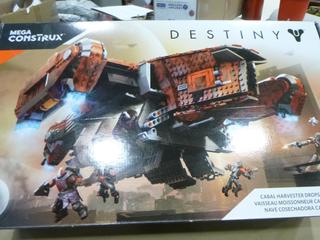 Unused Mega Construx Destiny, 2311 Pcs (Upstairs)