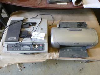 Brother MFC-240C Fax, Copy, Scan, Epson Stylus Photo R220  Printer (C-2)