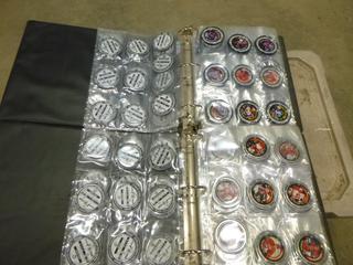 (2) Binders of Katch Hockey Coins (Upstairs)