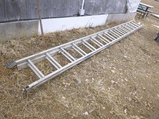 Generic 32 Ft. Aluminum Extension Ladder (Row 5)