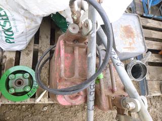Misc. Items: Drill Bit Box, Watering Can, Fuel Cans with Pump, Pulley (Row 5)