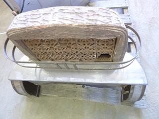 Antique Gas Fireplace (K-3-1)