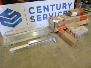 (4) 4040 XP Door Closers, w/ Misc Door Kick Plates and (3) Panic Bars *Note: 1 Panic Bar Used* (L-2-1)