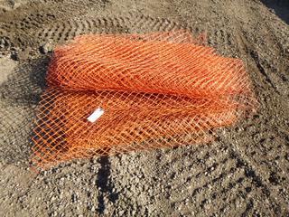 Qty of 48 In.  Snow Fencing (Row 2)
