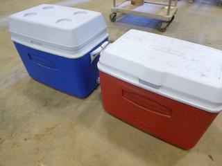 (2) Rubbermaid Coolers (R-4-2)