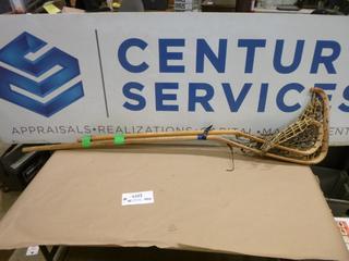 (2) Vintage Lacrosse Sticks (Upstairs)