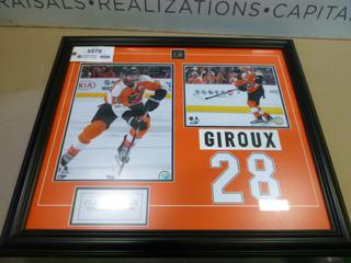 Framed NHL Claude Giroux Philadelphia Flyers Framed Picture, 27 In. x 23 In.