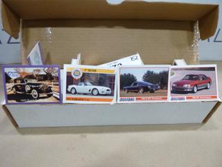 Approx. 800 Muscle Car Collector Cards 