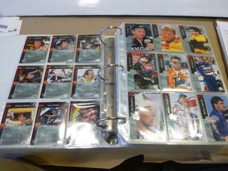 Approx. (600) Upper Deck Nascar Trading Cards from 1994, 1995, 1995 5P, 1996 (Upstairs)