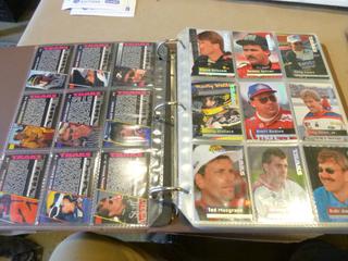 Approx.(320) Nascar Trading Cards, Includes 1995 Trak's Nascar Cards, 1994 Hi-Teck Nascar Cards, 1995 Finish Line By Classic Nascar Cards (Upstairs)