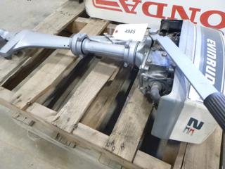 Evinrude Gas Boat Motor, 2 E (V-2-2)