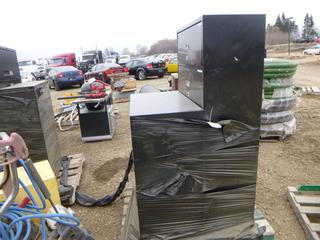 (1) Filing Cabinet, 5 Ft. 3 In. x 2 Ft. 11 In. x 1 Ft 4 1/2 In, (1) Filing Cabinet, 3 Ft. 5 In. x 3 Ft. x 1 Ft. 7 In. (Row 5)