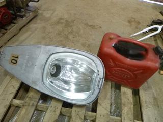 (1) 5 Gallon Jerry Can, (1) Yard Light (Row 5)