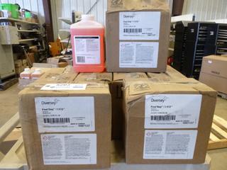 (7) Boxes of 2 , 2 .5 L Jugs of  Diversey Sanitizer Assistant , Model J-512 (L-3-2)
