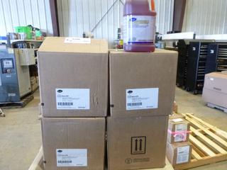 (4) Boxes of 4 , 3.87 L Jugs  of  Diversey Mechanical Dish Detergent, Model Nova HW,   (L-3-2)