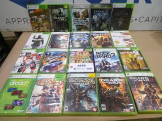 (20) Assorted Xbox 360 Games (A2)