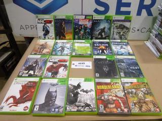 (19) Assorted Xbox 360 Games (A2)