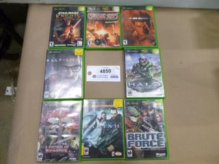 (8) Assorted Xbox 360 Games (A2)