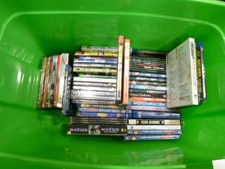 Qty of Assorted DVD and Blu-Ray Movies (A2)