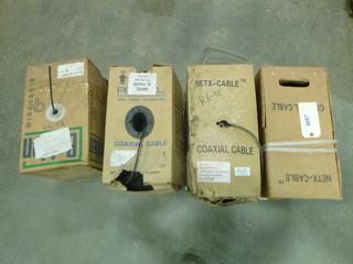 Qty of Cables (3) Coaxial (1) Belden, *Note: Lengths Unknown*
