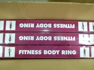 (12) Fitness Body Ring For Full Body Strength and Tone Workout (E2)