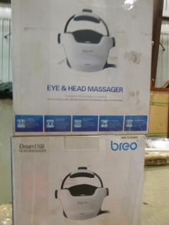 (2) Breo iDream 1168 Head and Eye Massager (F2)