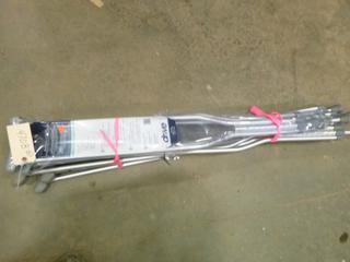 Drive Aluminum Crutches: (2) 5 Ft. 10 In. to 6 Ft. 6 In., (1) 5 Ft. 2 In. to 5 Ft. 10 In. (J-2-2) 