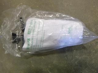 Qty of Salter Labs Bubble Humidifier with 6 PSI Safety Valve, Single Patient Use, Ref. 7600-0 (K-4-1)