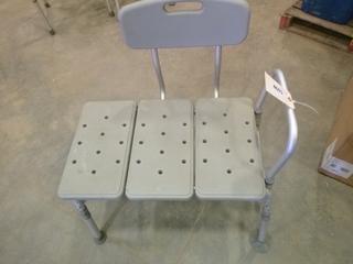 Transfer Tub Bench w/ Adjustable Legs (J-1-2)