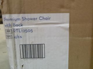 Premium Shower Chair w/ Back (Y-4-3)