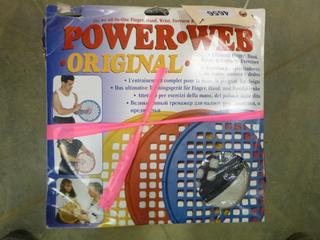 (1) Exercise Peddler w/ Digital Display, (1) Power Web Exerciser (E2)