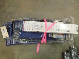 (1) Post Hip Surgery Kit, (1) Deluxe Rolling Shopping Cat w/ Seat, (1) Chrome Grab Bar (E2)