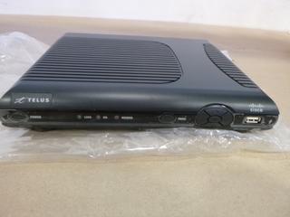 (3) Cisco HDMI Telus, Model 15B7100 c/w IP Set Tops, High Definition, Cisco ISB7000 Series, SN 161859110 (S-2-3)