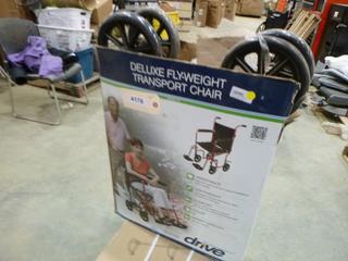 Deluxe Fly Weight Transport Chair, STDMRTLSW19RWRD (S-5-3)