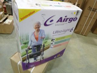 Airgo Side Folding Rollator Transport Chair, SCDM700950 (S-5-3)