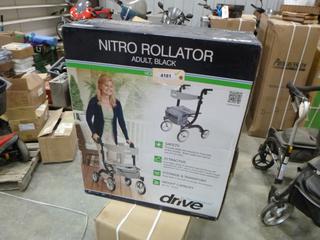 Nitro 2 In 1 Rollator Chair, RTL10266VLC, C/w Storage Case