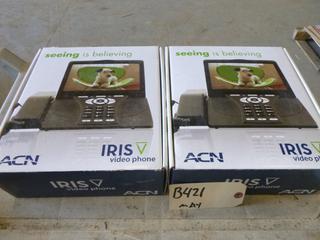 (2) Unused ACN IRIS Video Phones (B1)