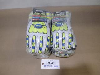 (12) Unused BDG Arc Tek Premium Work Gloves, Size XXL (C2)