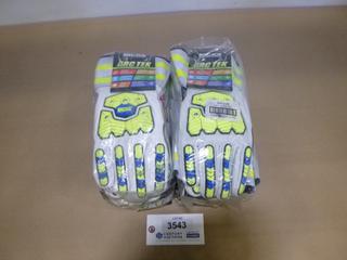 (12) Unused BDG Arc Tek Premium Work Gloves, Size XXL (C2)