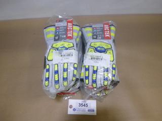 (12) Unused BDG Arc Tek Premium Work Gloves, Size Large (C2)