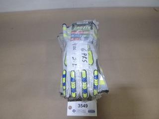 (4) Unused BDG Arc Tek Premium Work Gloves, Size XXL, (2) Size Large (C2)