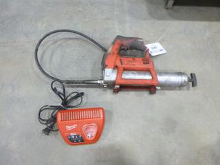 Milwaukee Grease Gun w/ Charger, S/N C39AD12422367 *Note: No Battery* (A1)