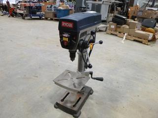 Ryobi 10 In. Drill Press w/ Laser, Table Adjusts for Height and Tilt (L-3-2)