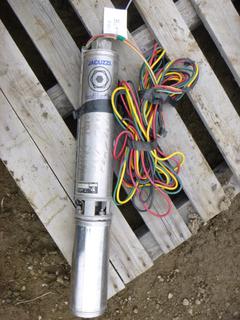 Jacuzzi Sand Handler, Pump Model 5D4513XX-S2 92480417, SN 2L98 25-1523, *Note: Working Condition Unknown&