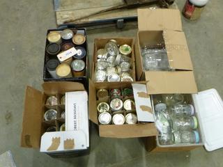 Qty of Mason Jars & Lids (L-5-1)